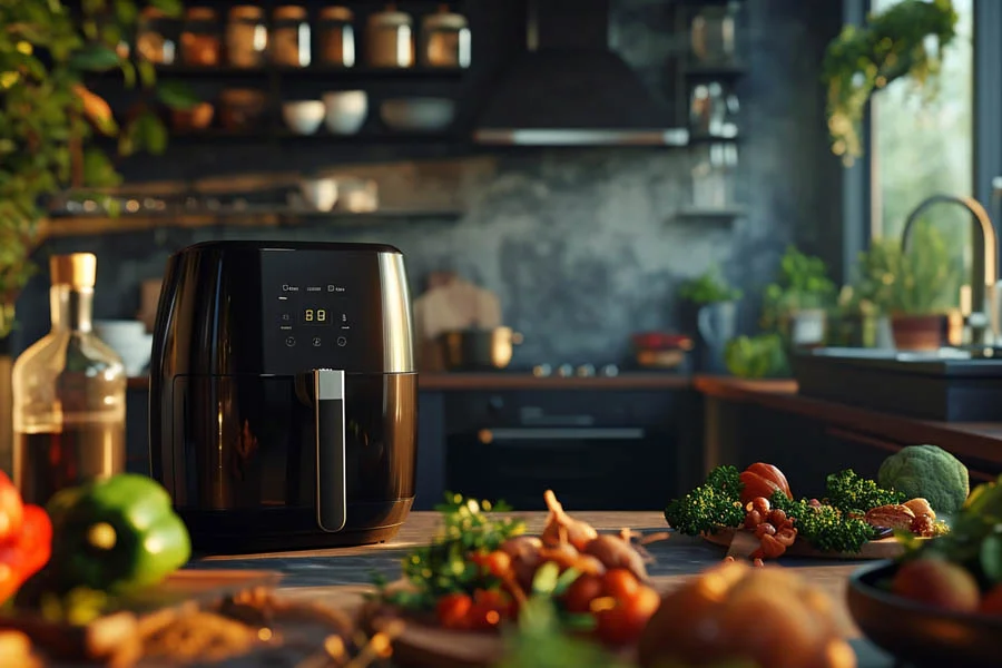 cooking in an airfryer