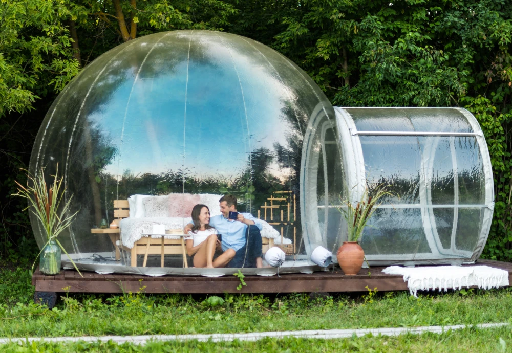 bubble tent california