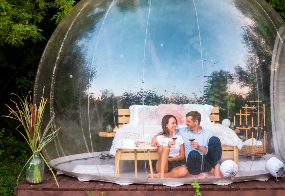 bubble tent california