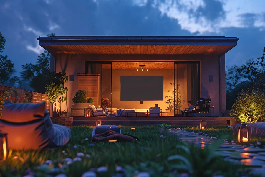smart TV projector